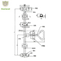 GL-11126 Van Truck Locking Gear Box Bodywork